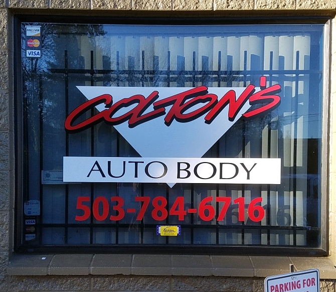 Belgard Window Graphics for Storefront