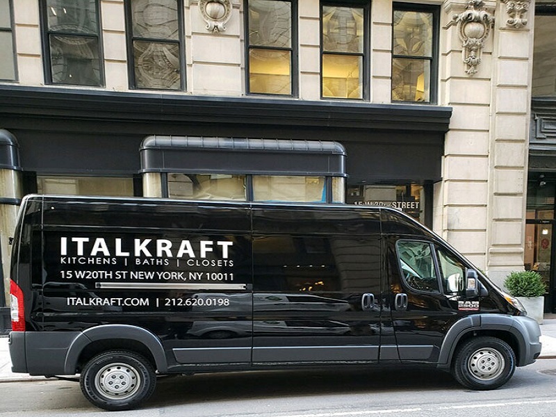 Partial Wrap Van For ITALKRAFT