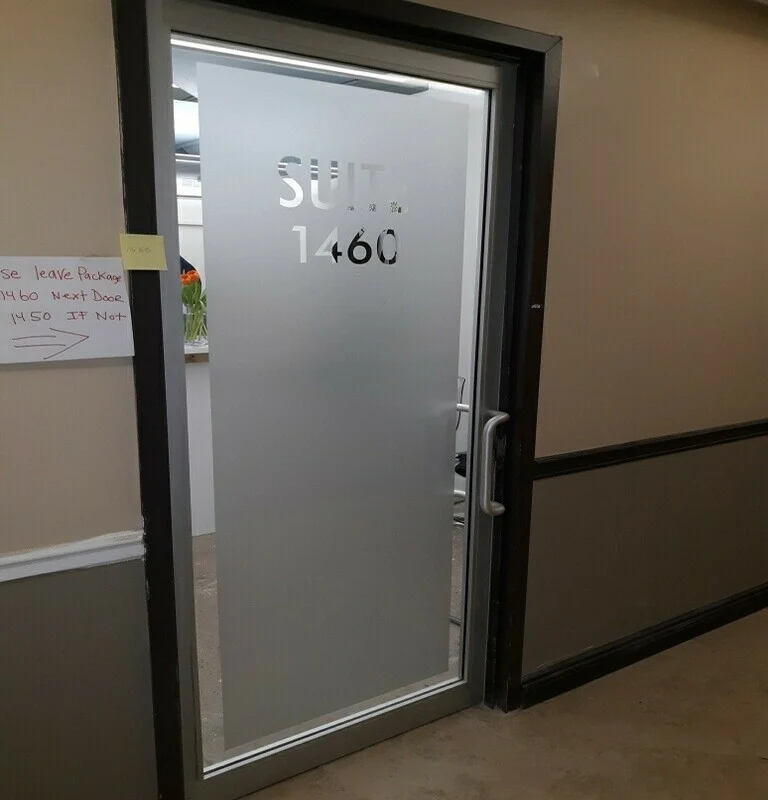 Office Window Privacy Film in NYC