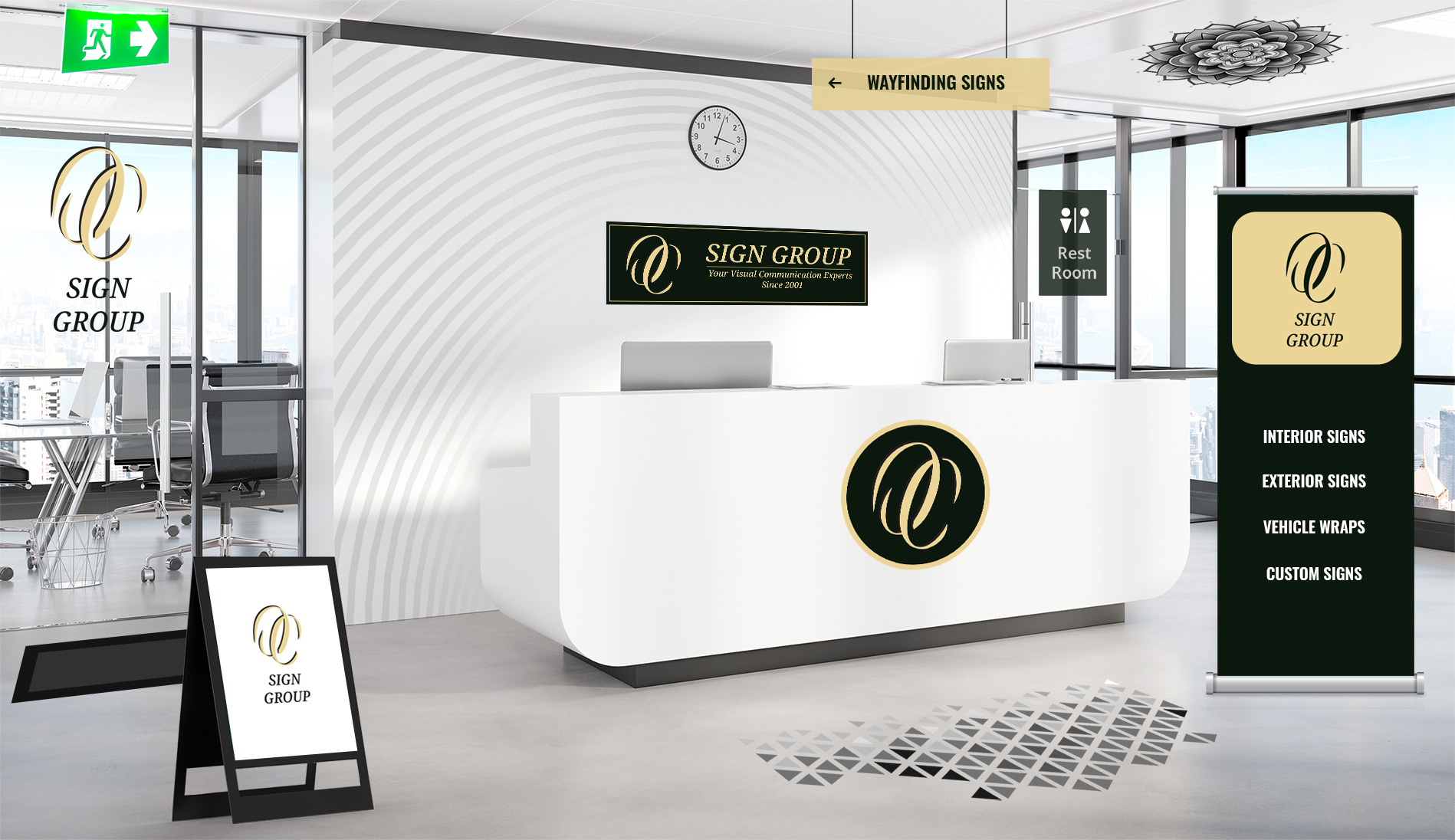 Custom Interior Signs