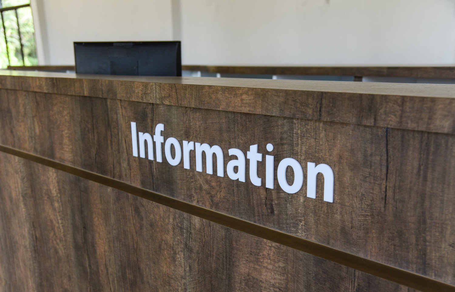 Front Desk Signage for Business