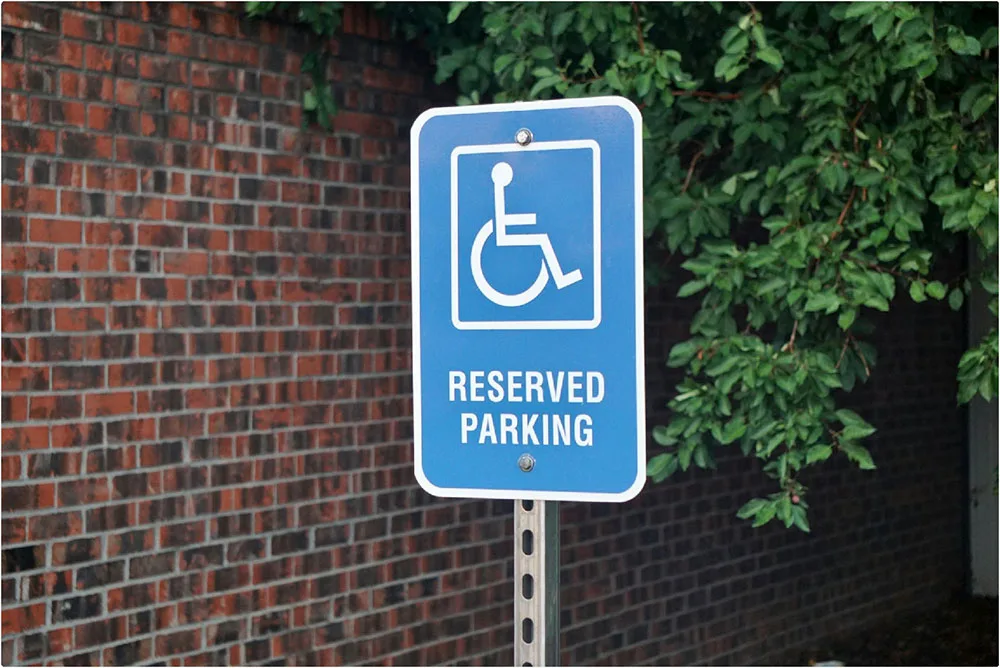 ADA Compliant Parking Signs for Handicaps
