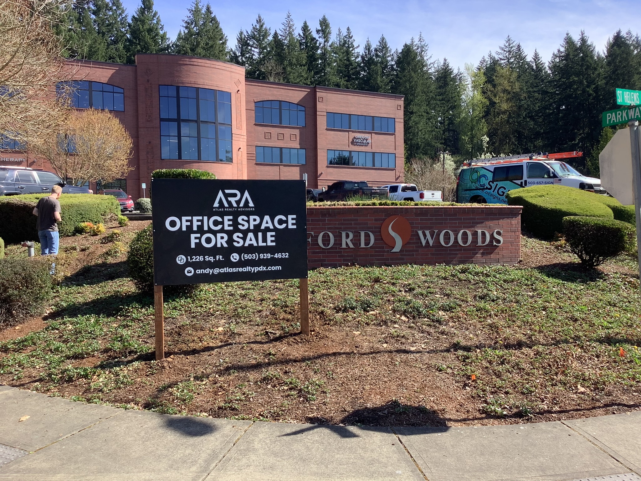 Office Property For Sale Signage by OC Sign Group